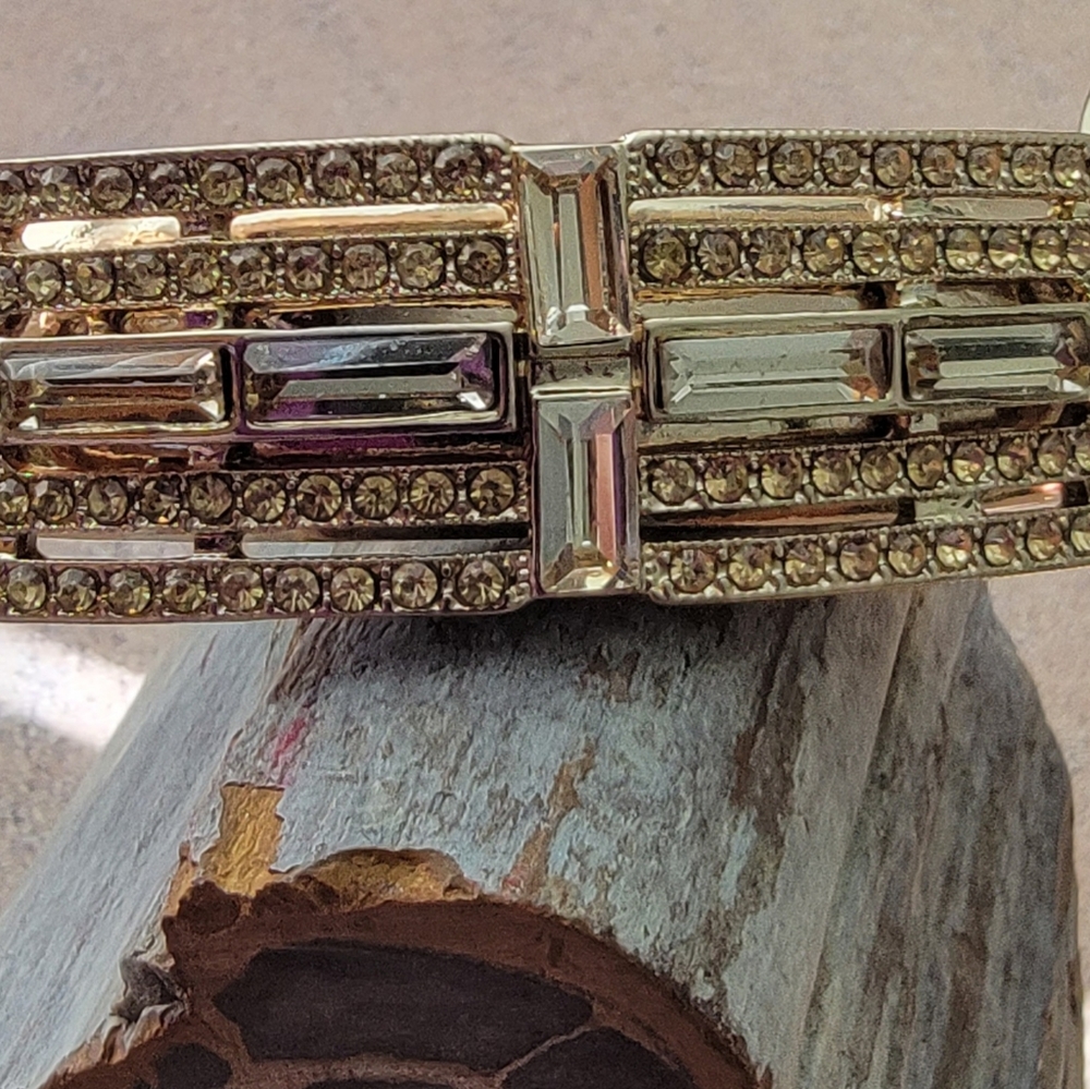Bar III Rhinestone Bracelet.